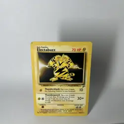 Electabuzz 24/130 Non-Holo Rare Base Set 2 Pokemon Trading Card Vintage - Image 1