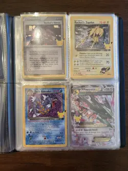 Pokemon 25th Anniversary Celebrations Binder With Multiple Cards As Pictured! - Image 4