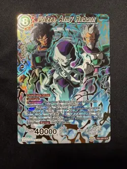 Dragon Ball Super Card - Frieza, Army Reborn TB3-069 Secret Rare SCR NM NM - Image 1