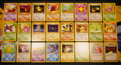 MP/HP (Unlimited) COMPLETE Pokemon TEAM ROCKET Set 24-Card COMMON Non-Holo 82 - Image 1