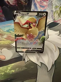 Pokemon Pidgeot v TCG Full Art Ultra Rare Card Lost Origins Sword Shield - Image 1