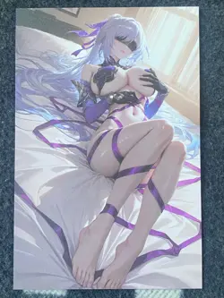 Matchmaker 2 Spicy Waifu A5 Size Card Board Jingliu Genshin Ribbon - Image 1