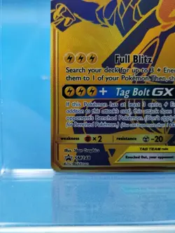 Pokemon Pikachu Zekrom GX TCG Sun & Moon SM248 Holo Promo Card Mint Condition - Image 5