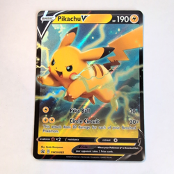 Pikachu V SWSH063 SWSH: Sword & Shield Promo Cards Holo NM POKEMON TCG - Image 1
