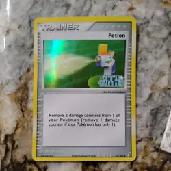 Potion 87/100 EX: Crystal Guardians Stamped Holo Rare Pokemon Card TCG MP - Image 2