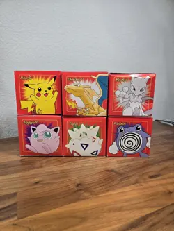 1 Full Set! 1999 Pokemon Red 23k Gold Plated Trading Card Burger King Charizard - Image 1