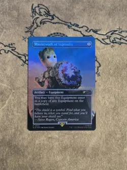 Masterwork of Ingenuity (Rainbow Foil) 0863 Secret Lair Drop Foil NM - Image 1