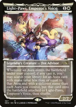 Light-Paws, Emperor's Voice - Showcase NEO NM MTG - Image 1
