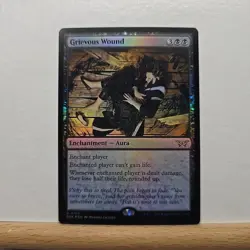 Grievous Wound RARE Foil R 0102 MTG Magic Duskmourn House of Horror - Image 1