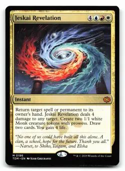 Jeskai Revelation #196 Tarkir: Dragonstorm - Image 1