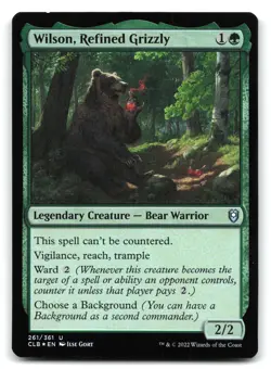 Wilson, Refined Grizzly (Foil) #261 Commander Legends: Battle for Baldur's Gate - Image 1