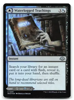 Waterlogged Teachings // Inundated Archive (Foil) #261 Modern Horizons 3 - Image 1