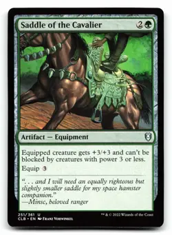 Saddle of the Cavalier #251 Commander Legends: Battle for Baldur's Gate - Image 1