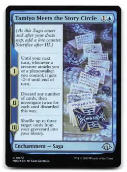 Tamiyo Meets the Story Circle (Foil) #72 Modern Horizons 3 - Image 1