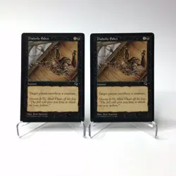 (2) Magic: The Gathering Diabolic Edict MTG Tempest Vintage 1997 HP - Image 1