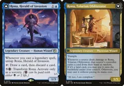 Rona, Herald of Invasion // Rona, Tolarian Obliterator MOM NM MTG - Image 1