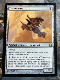 1x Triskelavus (263) Commander LP MTG Magic the Gathering x1 MKE - Image 1