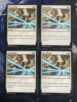 MTG- Disenchant- Zendikar Rising- NM/M- X4 - Image 1