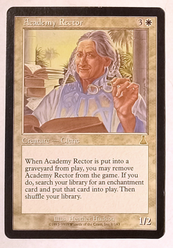 MTG Academy Rector #1 | Urza's Destiny | NM- Never Played | Magic: The Gathering - Image 1