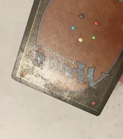 Demonic Tutor Magic The Gathering MTG Revised Edition (damaged) - Image 5