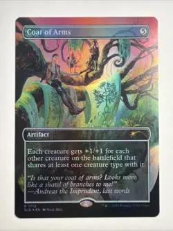 MTG - Coat of Arms - SLD 1712 - Secret Lair Julie Bell Rare Magic the Gathering - Image 1