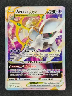 Arceus Vstar 123 Pokemon Brilliant Stars 2022 NM 🔥🔥🔥 - Image 1
