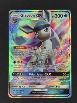 Glaceon GX 39/156 Pokemon SM - Ultra Prism NM 🔥 - Image 1