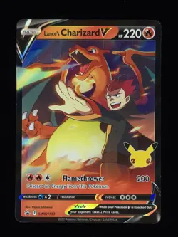 Lance's Charizard V SWSH133 Pokemon SWSH: Sword & Shield Promo Cards 🔥 - Image 1