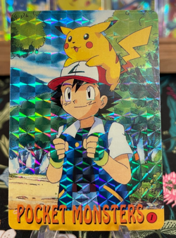⚡Ash Pikachu #1⚡Vintage Vending Sticker! Pokemon Prism⚡Read Description⚡ - Image 1