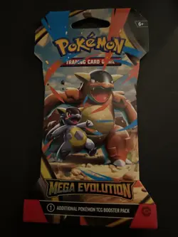 (VERY HEAVY) 33.23g Pokemon TCG Mega Evolution Sleeved Booster Pack (SEALED)✅ - Image 2