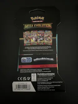(VERY HEAVY) 32.94g Pokemon TCG Mega Evolution Sleeved Booster Pack (SEALED)✅ - Image 4