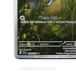 2024 Pokemon SV Surging Sparks SSP EN Feebas #198/191 - Image 2