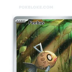 2024 Pokemon SV Surging Sparks SSP EN Feebas #198/191 - Image 4