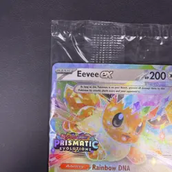 Eevee ex - (Prismatic Evolutions Stamp) 075/131 Sealed Promo Pokemon TCG - Image 2