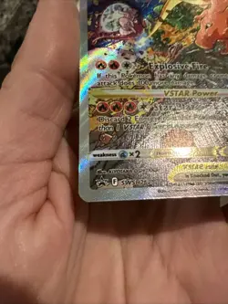 🔥 Pokemon Charizard VSTAR SWSH262 Full Art Holo Promo NM 💥 - Image 4