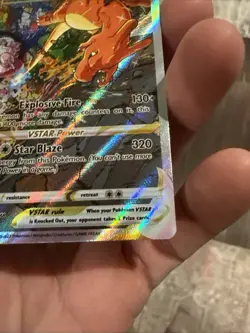 🔥 Pokemon Charizard VSTAR SWSH262 Full Art Holo Promo NM 💥 - Image 5