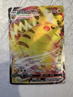 Pikachu Vmax swsh286 Black Star Promo Pokemon , Sword & Shield Holo NM - Image 1
