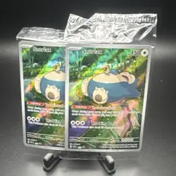 Pokemon Snorlax Promo Lot (2) SVP 051 Sealed Holo + SVP 122 Holo NM/M 🔥 - Image 1