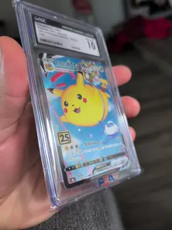 Pokemon TCG Celebrations Pikachu VMAX 007 CGC 10 Gem Mint Flying Pikachu - Image 1