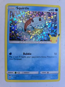 Squirtle 17/25 McDonald's 25th Anniversary Promos Pokemon TCG - Image 1