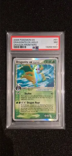 Dragonite ex - PSA 7 - Dragon Frontiers 91/101 - Pokemon - Image 1