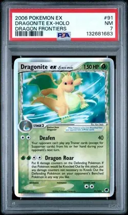 Dragonite ex - PSA 7 - Dragon Frontiers 91/101 - Pokemon - Image 3