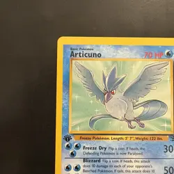 Vintage Pokemon First Edition Articuno 17/62 Fossil Wizards Of The Coast 1999 - Image 2