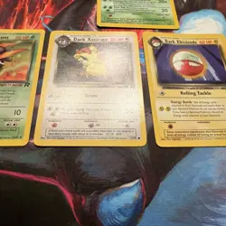 Lot Of 5 Pokemon TCG Team Rocket Dark Pokemon - Weezing, Gloom, Raticate & More - Image 3