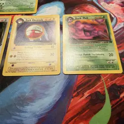 Lot Of 5 Pokemon TCG Team Rocket Dark Pokemon - Weezing, Gloom, Raticate & More - Image 4