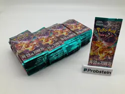 Lot of (120) Pokemon TCG Korean SV3 Ruler Of The Black Flame Booster Pack SEALED - Image 1