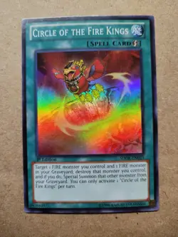Circle Of The Fire Kings SDOK-EN023 Yu-Gi-Oh! LP 1st Edition Holo Foil - Image 1