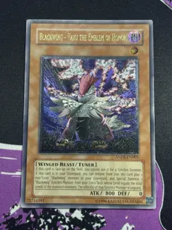 Yugioh Blackwing - Vayu the Emblem of Honor ANPR-EN005 Ultimate Rare Unlim LP - Image 2