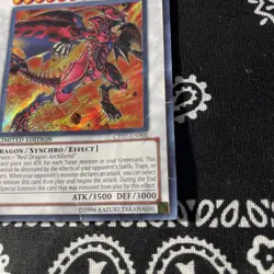Yugioh Red Nova Dragon CT07-EN005 Secret Rare Limited Edition Hp - Image 4