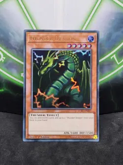 Yugioh Thunder Dragon LCKC-EN067 Ultra Rare 1st Edition NM - Image 1